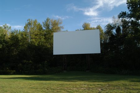 Hi-Way Drive-In Theatre - Screen And Field